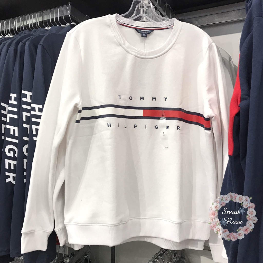 美國Tommy Hilfiger 女款棉質長袖T/大學T *預購*