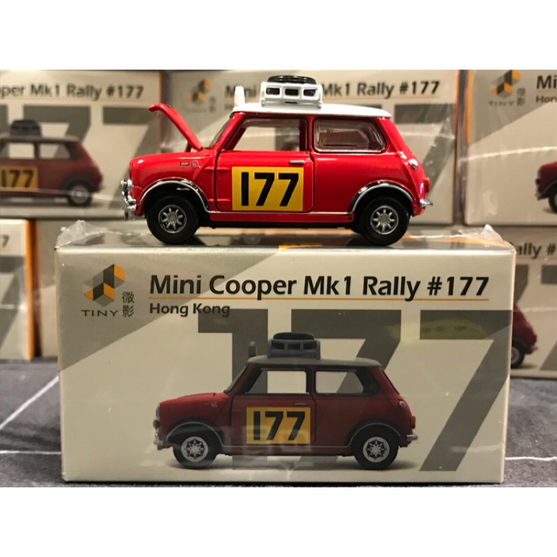 TINY 微影 港版 Mini Cooper MK1 Rally #177 | 蝦皮購物