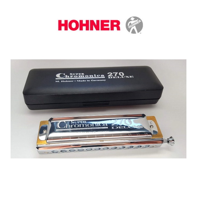 Hohner Super Chromonica 270 Deluxe 豪華版木格12孔半音階 Hohner Super Chromonica 270 Deluxe 豪華版木格12孔半音階