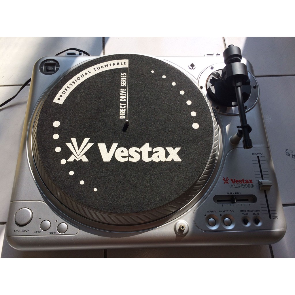 Vestax PDX-2000 經典DJ用唱盤唱機轉盤黑膠唱片免運| 蝦皮購物