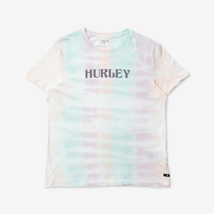 Hurley Maglietta Tie Front Pocket Tee Per Bambine E Ragazze - Cotone Morbido Con Lavaggio Enzimi, Tinta Unita E Tasca Serigrafata - 5