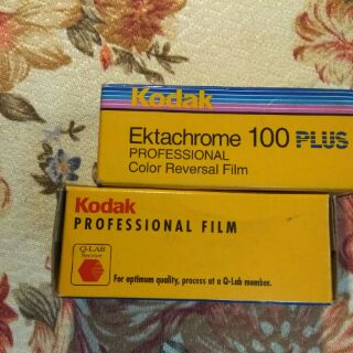 5 Films Kodak Ektachrome 64 EPR120 – Format 120 – ASA 64 – Date 1988