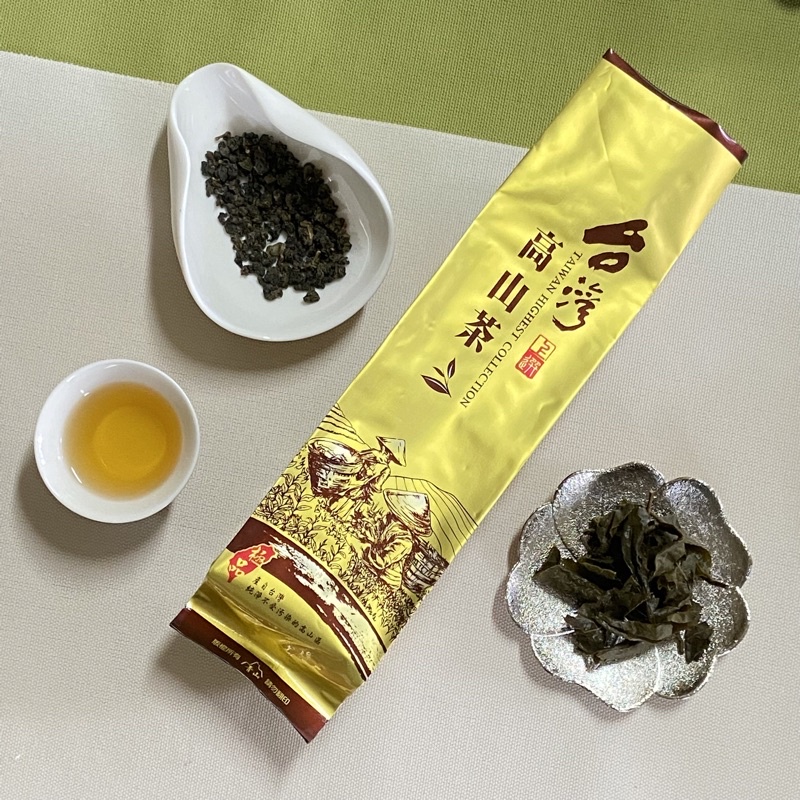 鹿語》比賽型高山茶半生熟3分火杉林溪凍頂烏龍茶高山茶青心烏龍半生熟