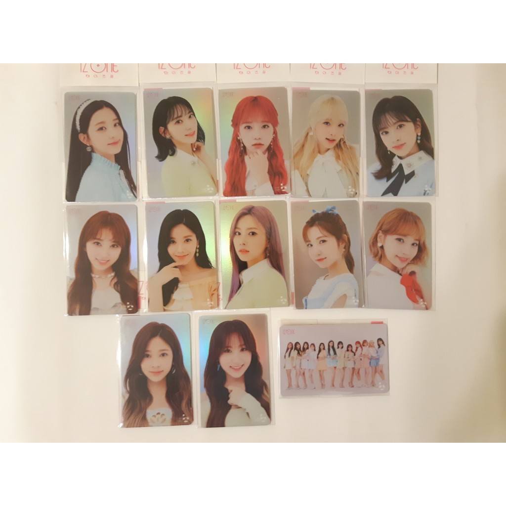 IZ*ONE oneiric theater キャッシュビー 交通カード 13枚 IZ*ONE IZONE ONEIRIC THEATER CASHBEE 交通卡員瑛櫻花柔理叡娜采源玟