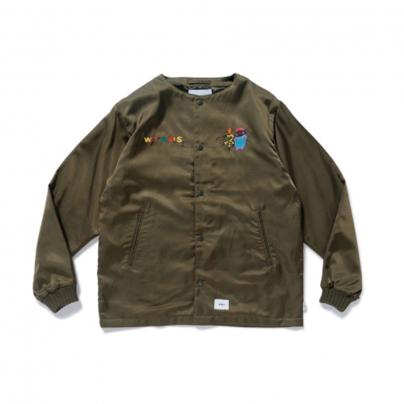 WTAPS CRIBS 01 JACKET.RACO.SATIN-