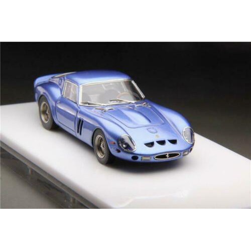 名車館】SCM MY64 Ferrari 250GTO Classic 1962 Ice Blue 1/64 (樹酯車