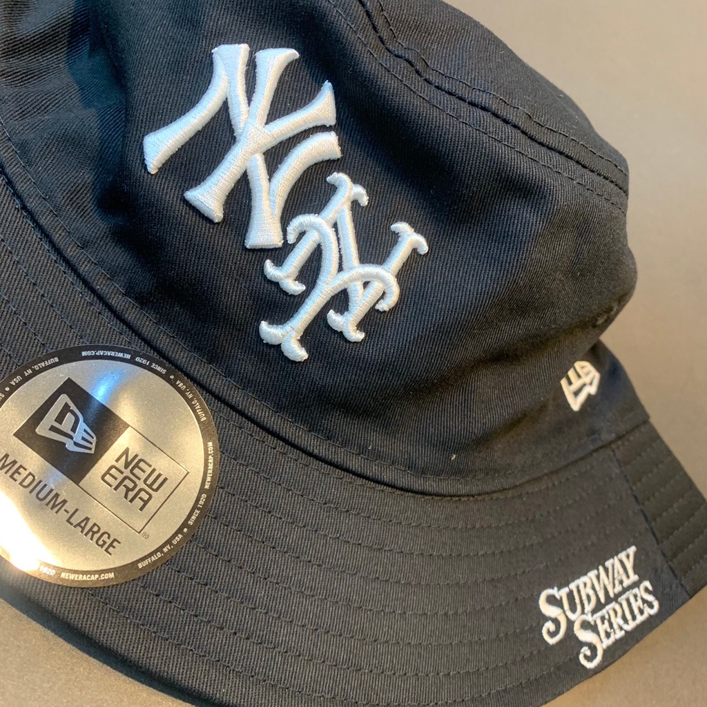 New Era NY Yankees Men´s Fitted Cap - Navy Subway Series 海外 即決-