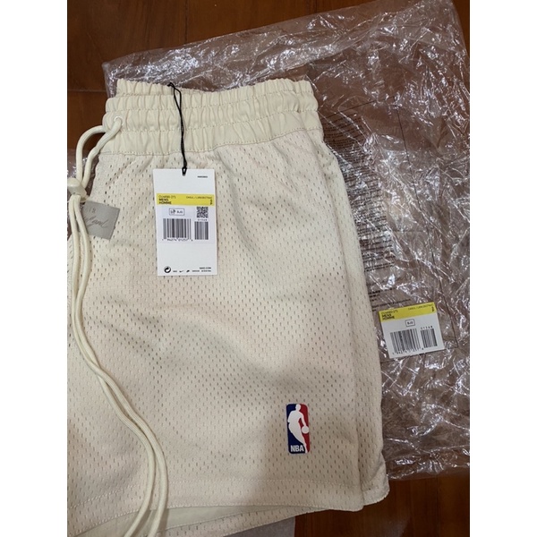 【現貨】NIKE X Fear of God Basketball Shorts Light Cream 籃球短褲S