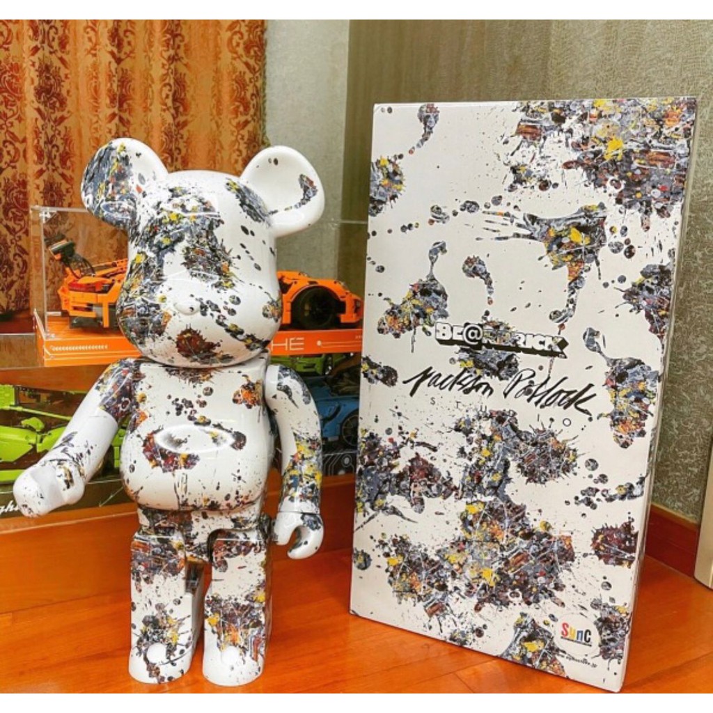 全新正品公司貨BE@RBRICK Jackson Pollock SPLASH杰克遜潑墨3代400