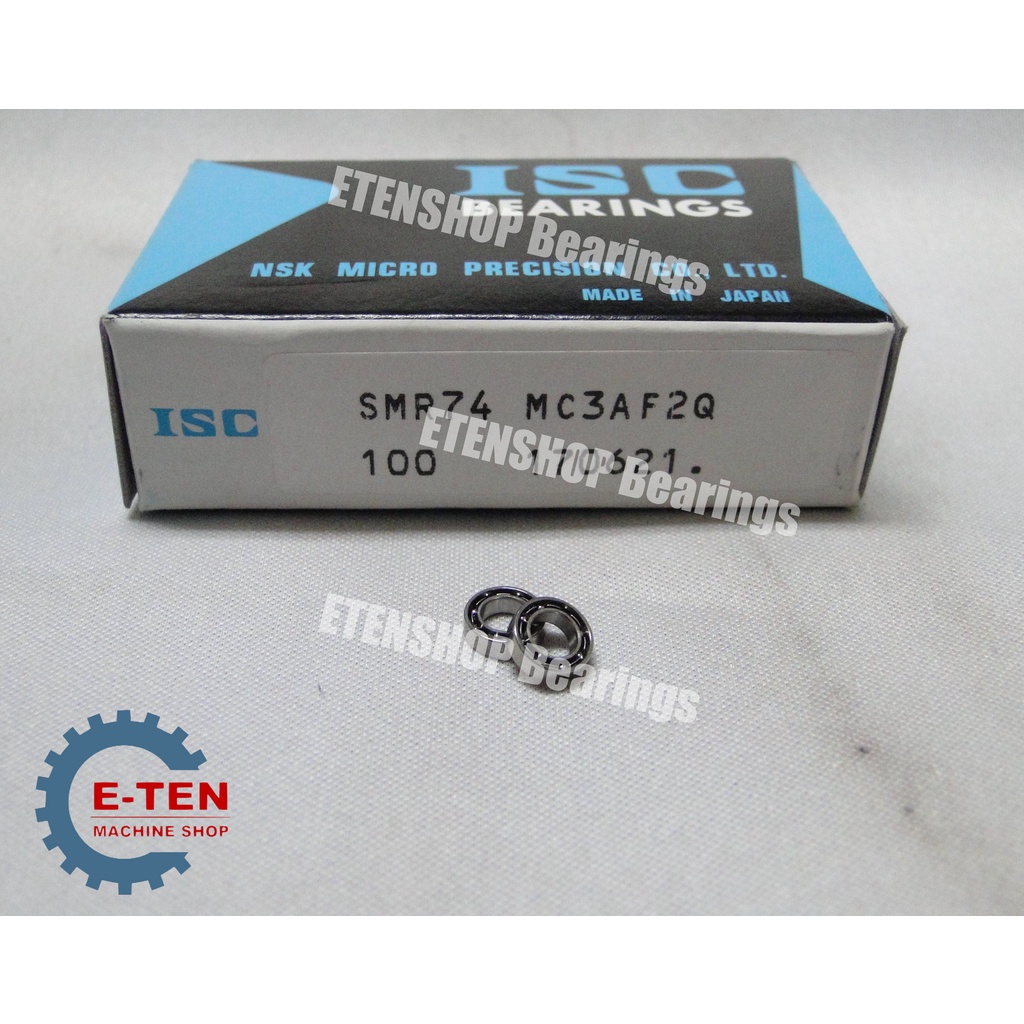 (培林達人/EtenShop)日本ISC微型不鏽鋼軸承，SMR74 ，4*7*2、4X7X2，專業、正品的供應者 | 蝦皮購物