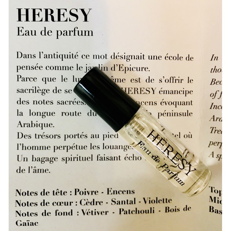 CHAPEL FACTORY HERESY Eau de Parfum