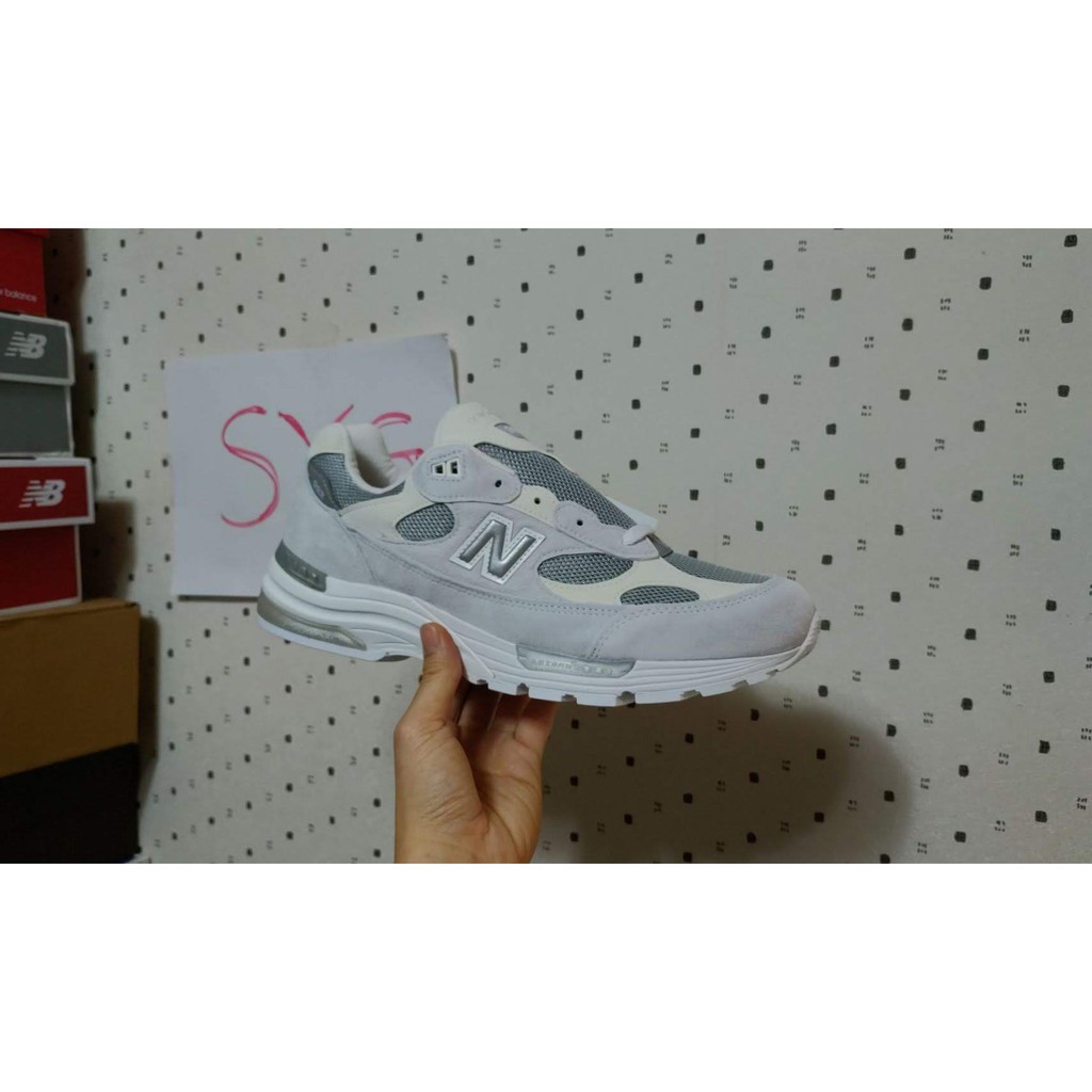 SYG New Balance 992 us4.5,8.5,9.5~11D 全白灰美製M992NC 993 | 蝦皮購物