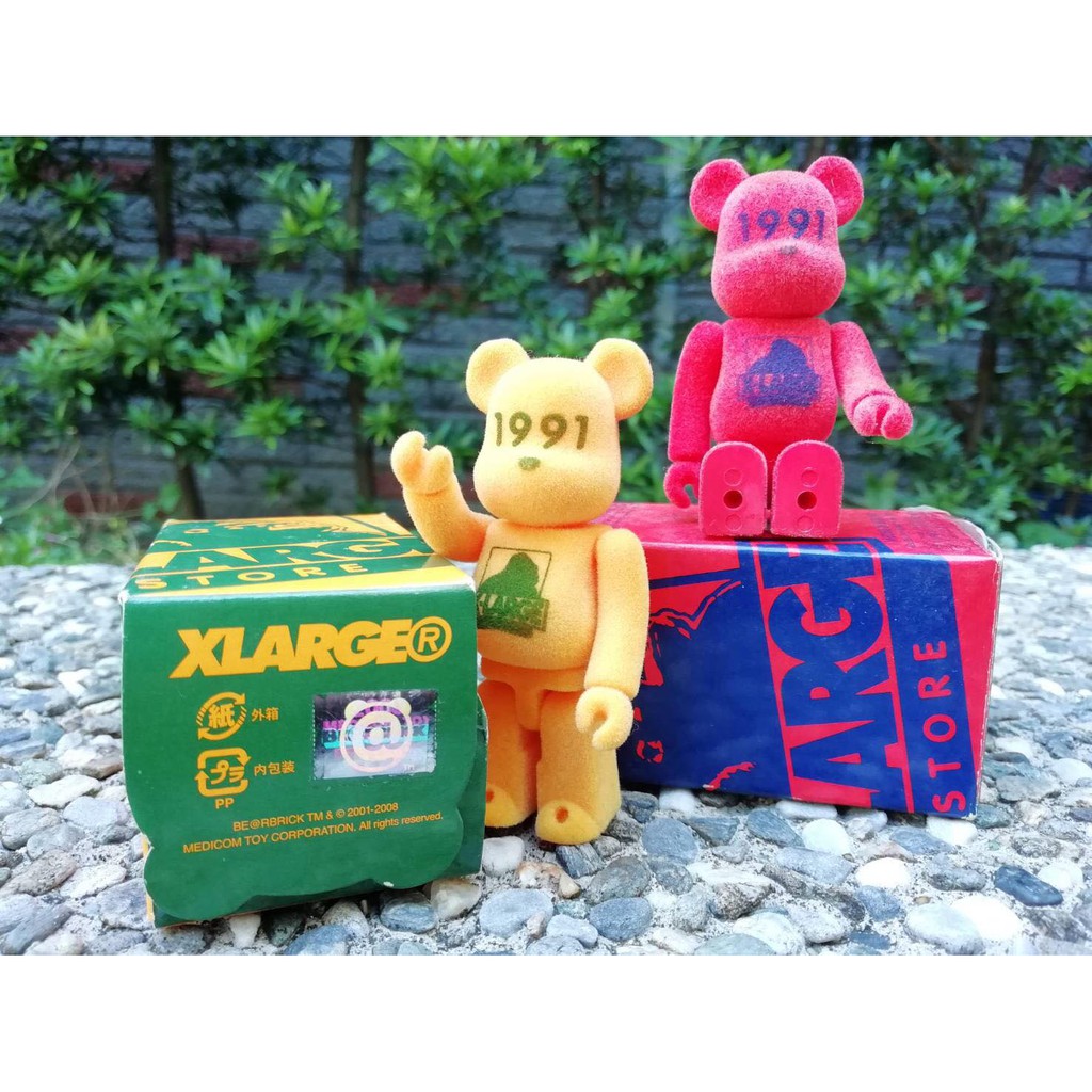 全新 XLARGE Medicom Toy 100% "1991" Bearbrick 正品 絕版品 | 蝦皮購物