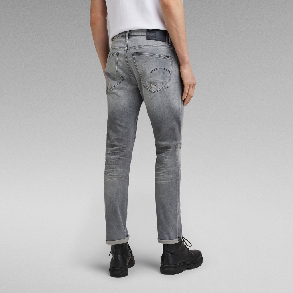 代購G star raw 3301 Slim Jeans 刀割洗舊穿搭修身牛仔褲回彈記憶丹寧