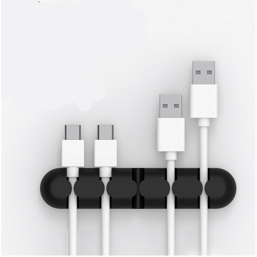 電纜夾桌面整潔繞線器耳機整理器電線 USB 充電器固定夾 | 蝦皮購物