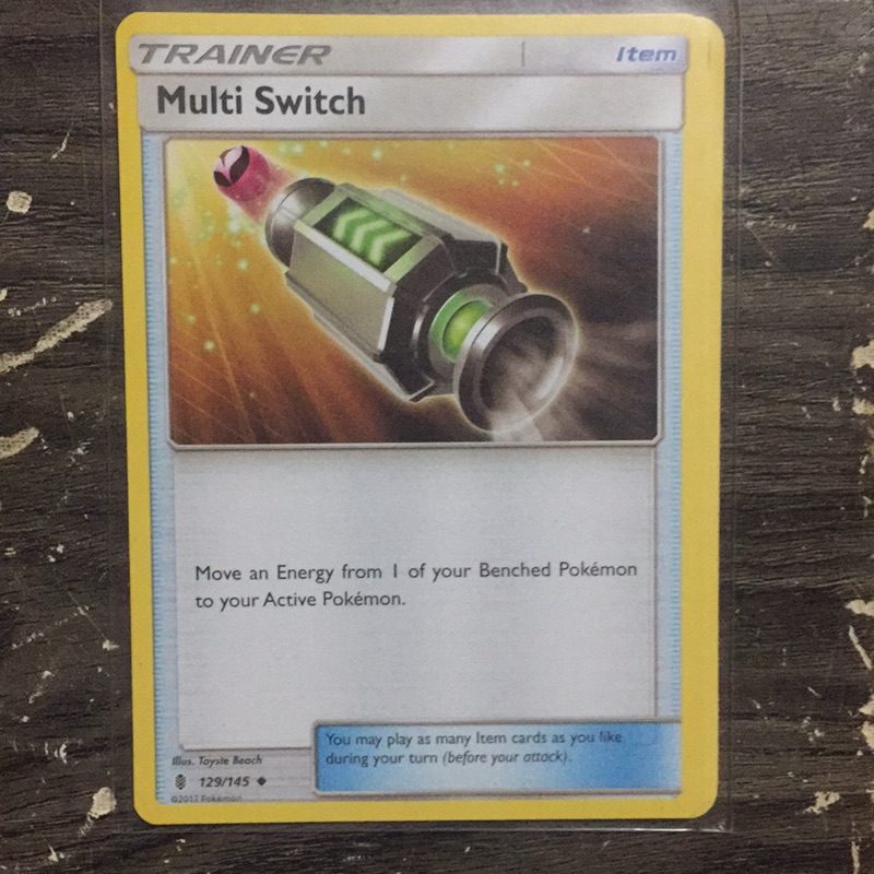 multi switch pokemon card Night Stretcher SV8 137/105 UR Card