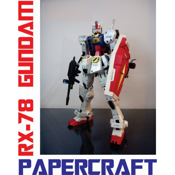 DIY Papercraft高達RX-78-2大比例茉莉紙 | 蝦皮購物