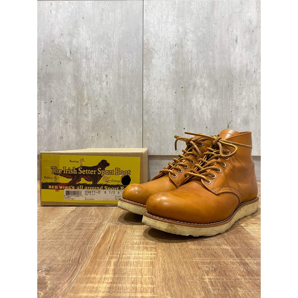 Red Wing Vintage] 現行標9871 尺寸: 8.5D 年份: 2012年製造| 蝦皮購物