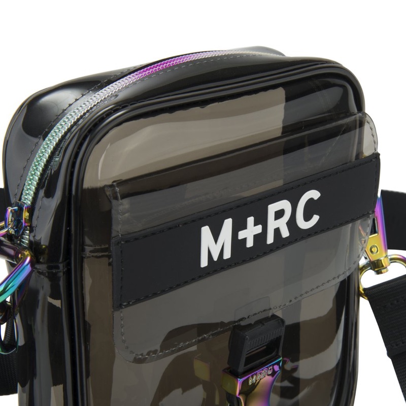 M+RC Noir ghost rainbow black Pvc bag 彩虹透明肩包小包| 蝦皮購物