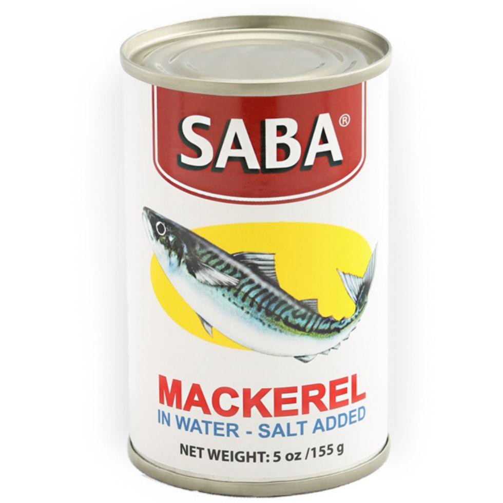菲律賓 SABA 鯖魚罐 155G Mackerel In Water Salt Added 油漬 鯖魚 | 蝦皮購物
