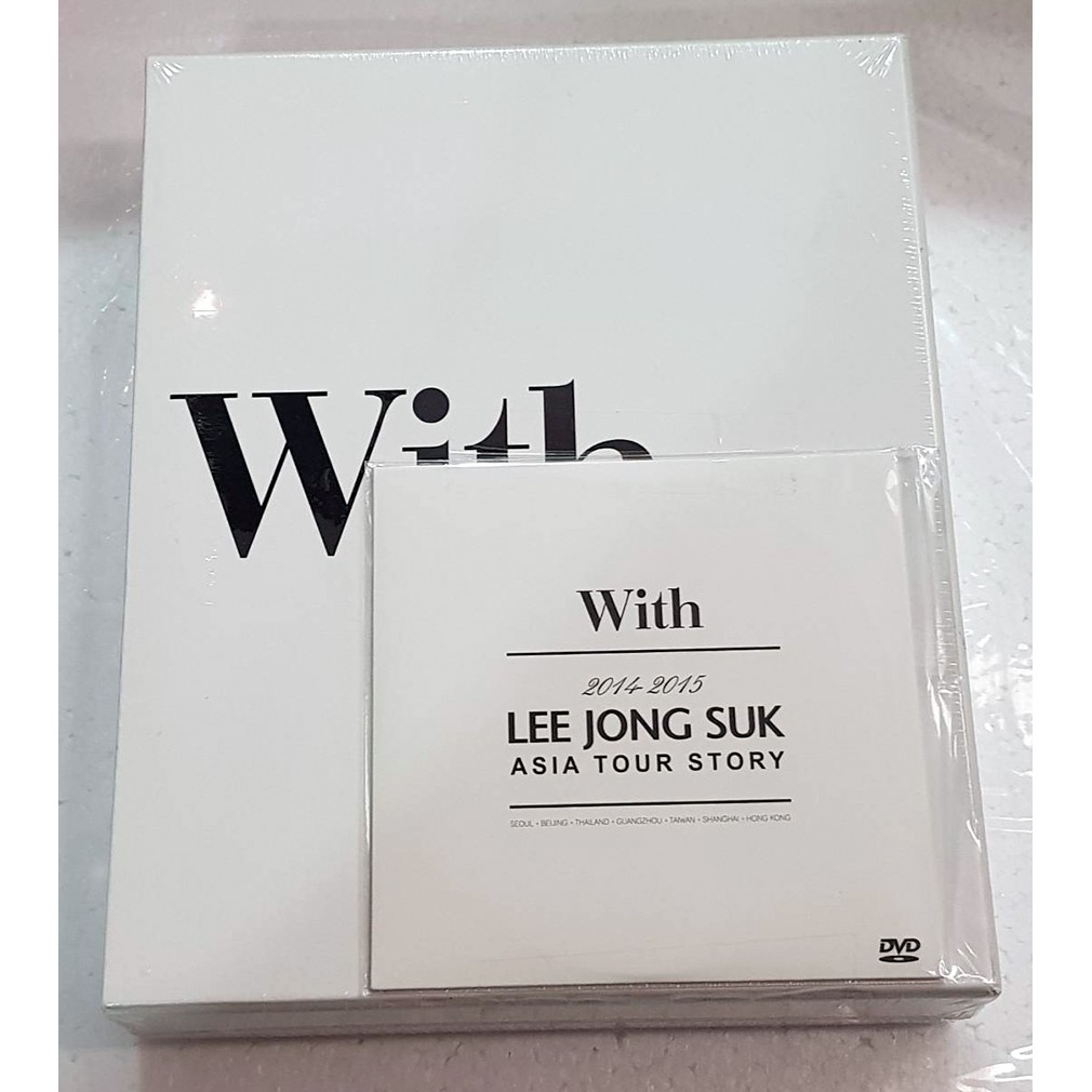 Lee Jong Suk With: 2014-2015 With Asia Tour Story DVD Kpop | 蝦皮購物