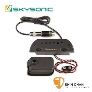 小新樂器館| SKYSONIC 日本設計雙系統拾音器T-903 民謠吉他【T903