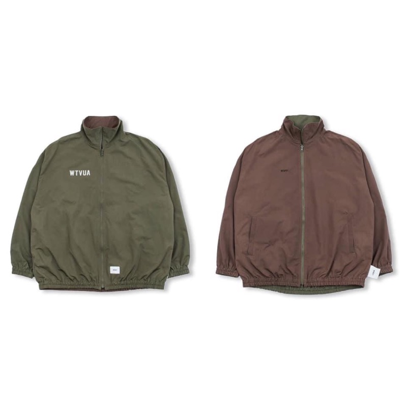 WTAPS 19SS SLEEP OVER / JACKET. COPO. TAFFETA 外套 可雙面穿