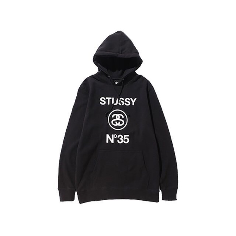 現貨STUSSY x FRAGMENT DESIGN No35 HOOD 黑色帽T | 蝦皮購物