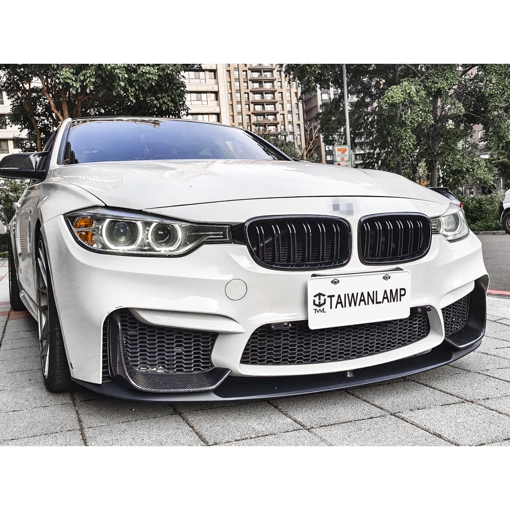 Garniture Poignée Porte Intérieure Pour BMW F30 F31 F32 F33 F34 F36 F80 - Noir - Avant Gauche