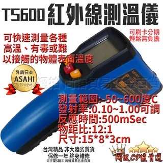 可刷卡分期｜TS600｜紅外線熱像儀 手持測溫槍 -50~550度C 溫度槍 檢測儀 熱成像儀 熱顯像儀