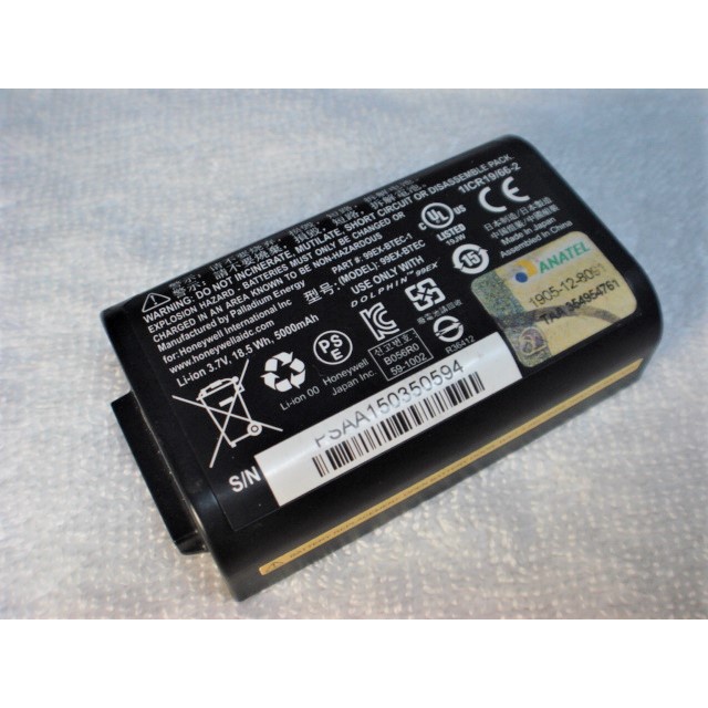 台灣現貨 手持電腦條碼掃描 Honeywell 電池 99EX-BTEC 適用於 Dolphin 99EX 99GX | 蝦皮購物