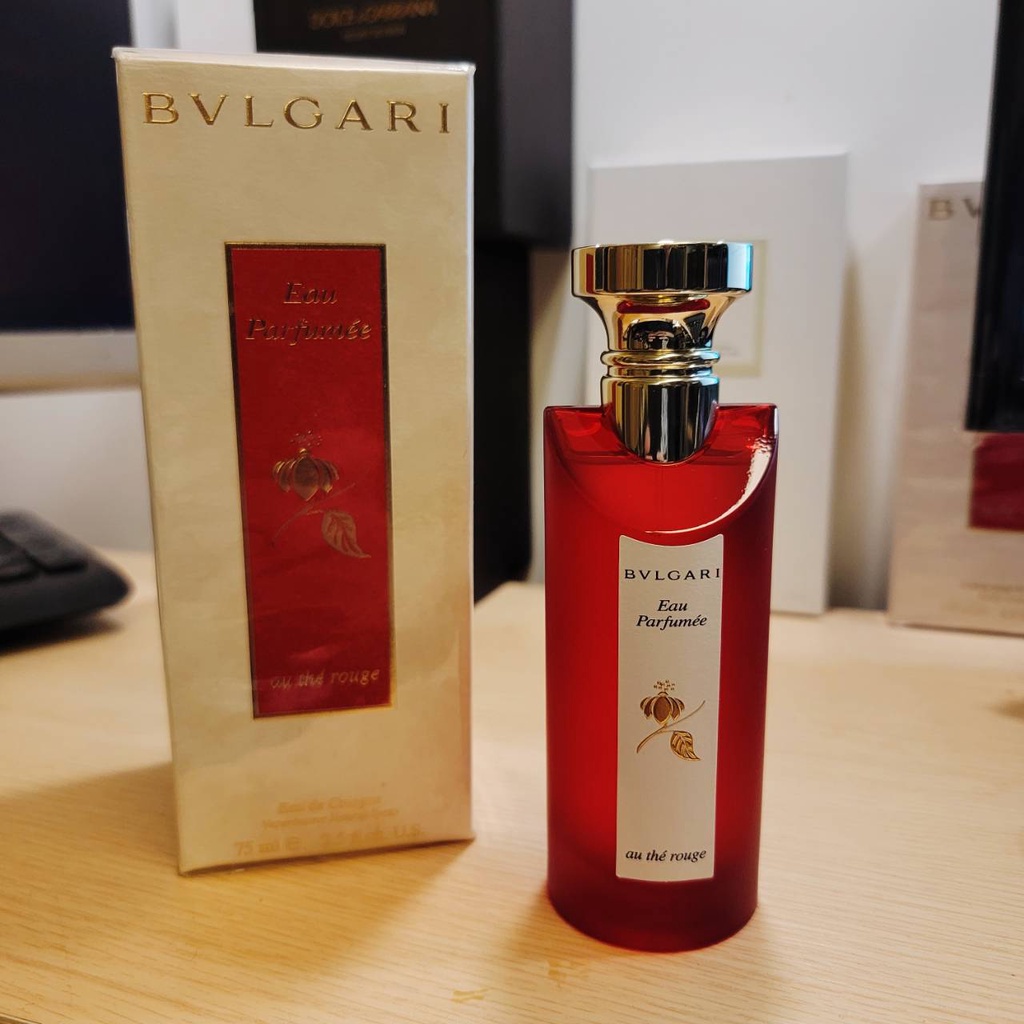 Bvlgari Eau Parfumee Au the Rouge Eau de Cologne絕版紅茶香水75ml