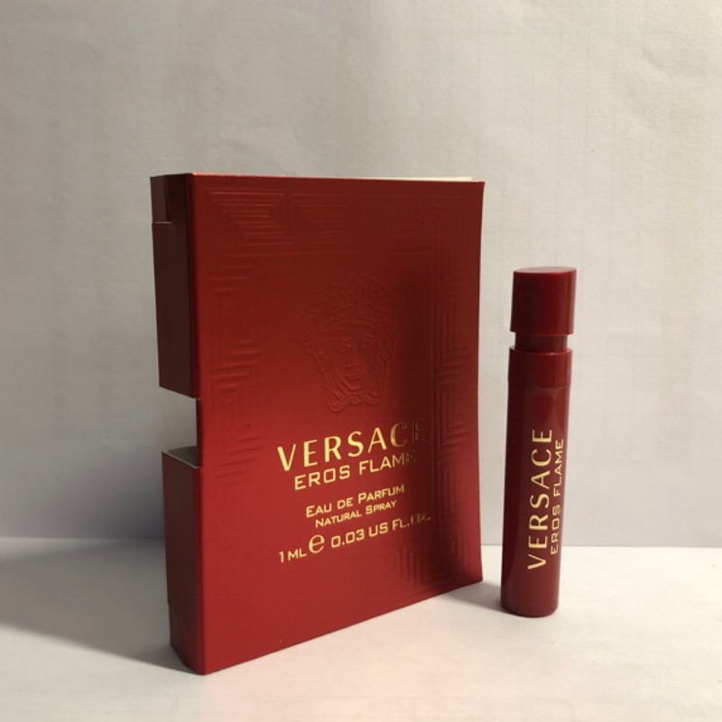 VERSACE EROS FLAME愛神火焰男淡香精針管試管小香1ml | 蝦皮購物