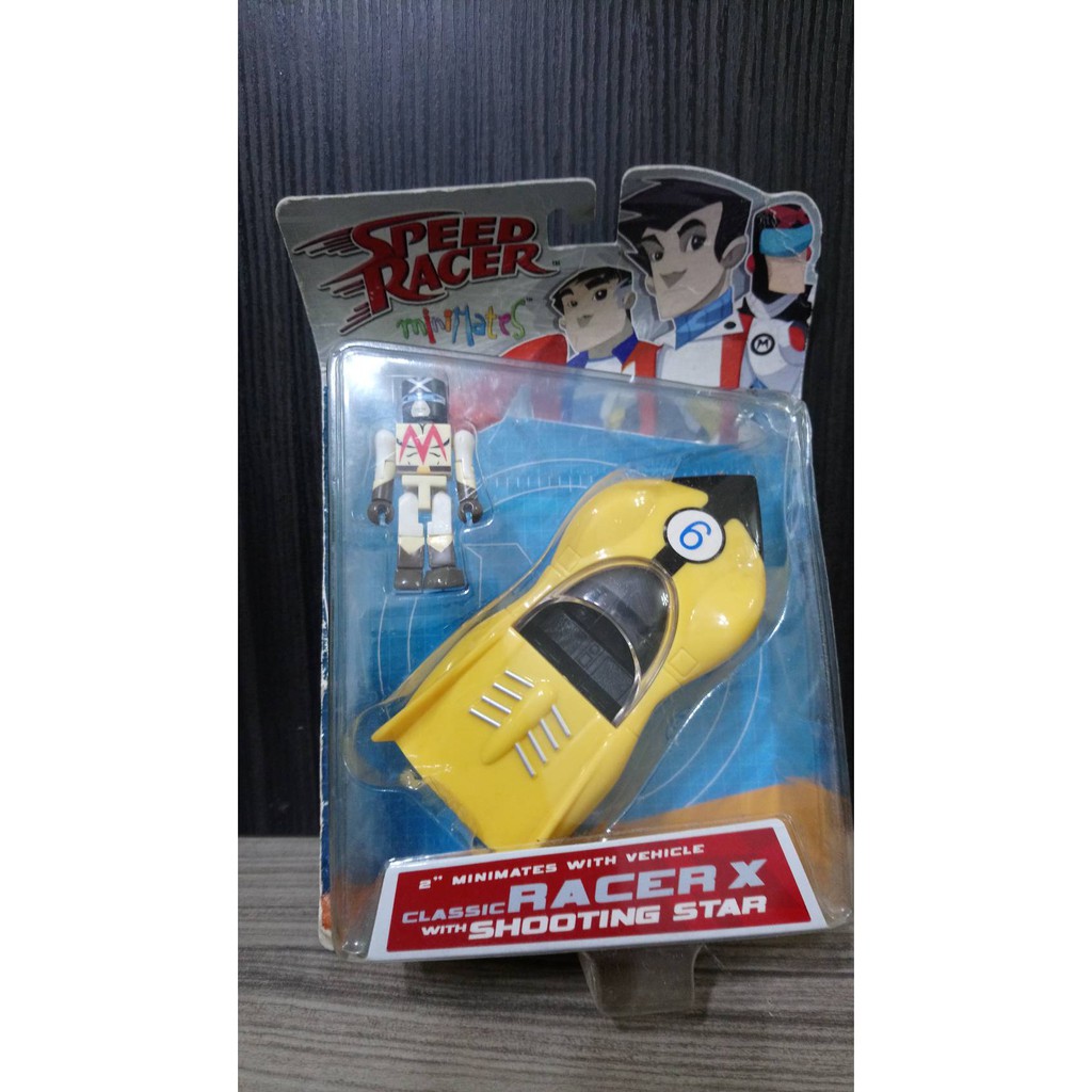 〈玩具 出清 現貨〉絕版 吊卡 speed racer 駭速快手 9號車 馬赫GoGoGo 可動 minimates | 蝦皮購物