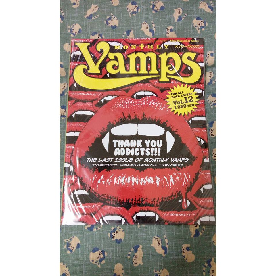 日雜]Monthly VAMPS Vol.12/HYDE & K.A.Z專訪雜誌2009.6月出版| 蝦皮購物