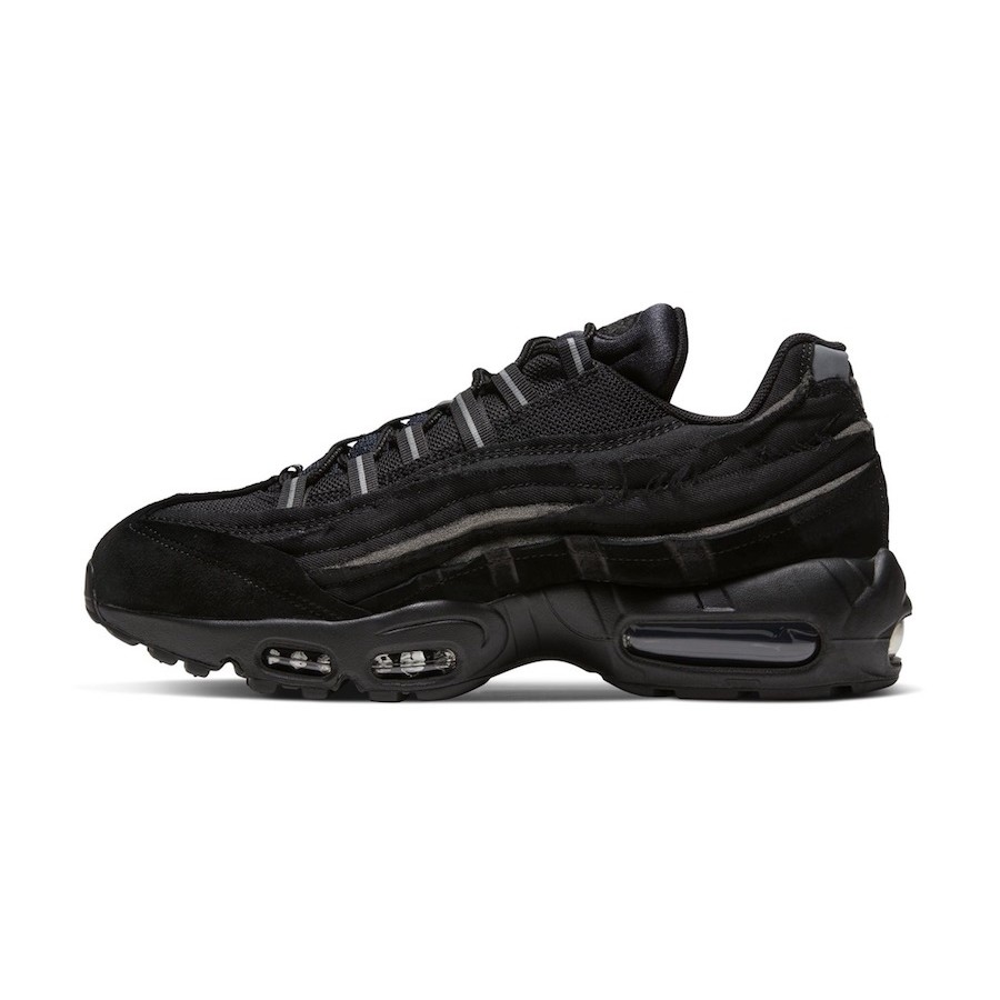 【S.M.P】Air Max 95 Comme des Garcons CDG 川久保玲 黑 CU8406-001