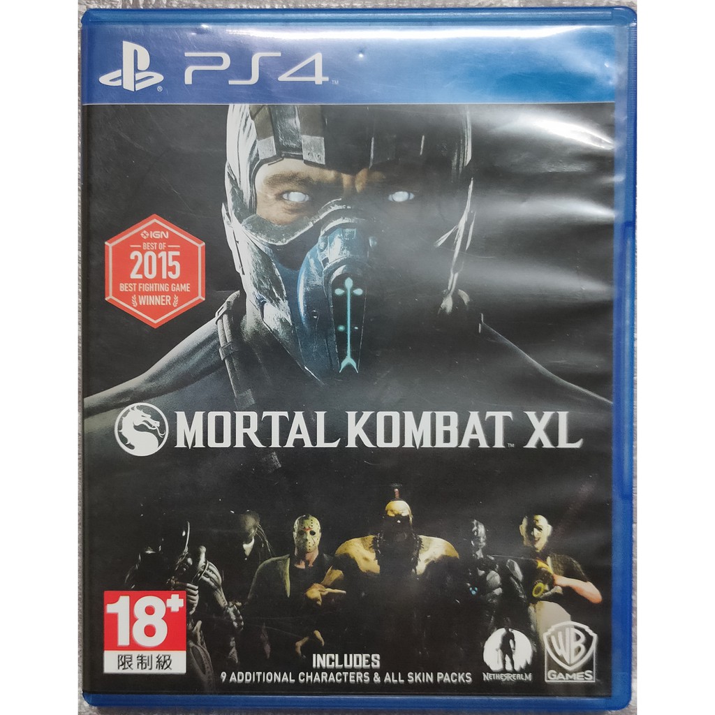 PS4 真人快打 XL 完整版 英文版 Mortal Kombat XL 含特典 | 蝦皮購物