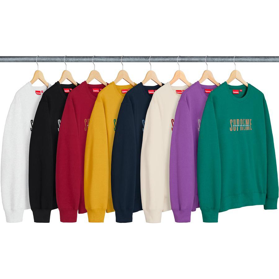 紐約范特西】FW18 Supreme World Famous Crewneck 棉T 厚棉TEE 8色