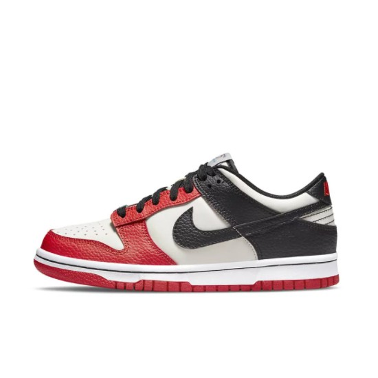 現貨]沃皮斯NBA x Nike Dunk Low EMB 75th Anniversary 黑紅芝加哥鑽石