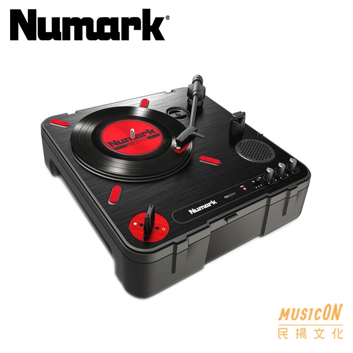 民揚樂器】Numark PT01 Scratch 可攜式唱機黑膠唱盤DJ刮盤DJ刷碟機開關