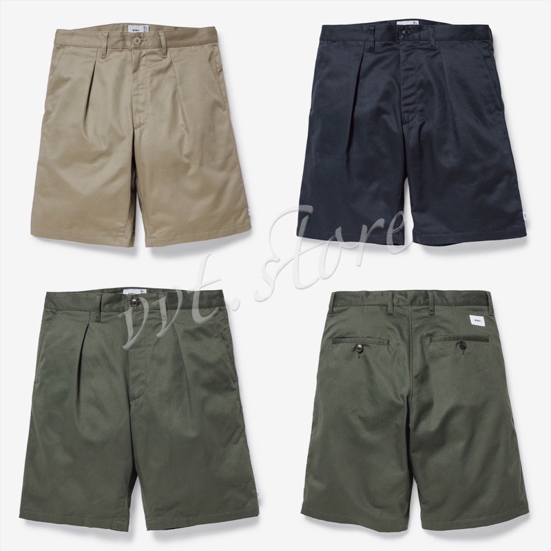 WTAPS 21SS TUCK 02 / SHORTS / COTTON. TWILL 短褲 休閒褲