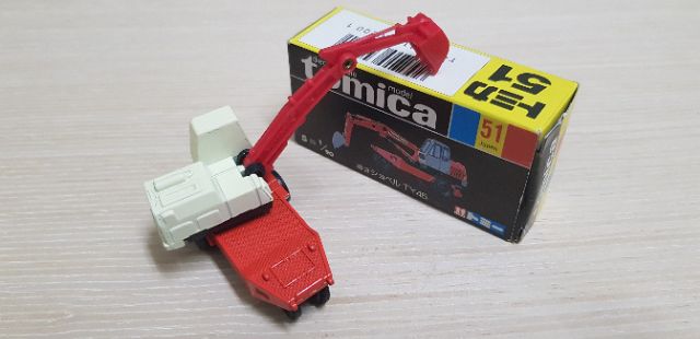 tomica トミカ油谷ショベルTY45 No.51 黒箱1979 日本製| 蝦皮購物