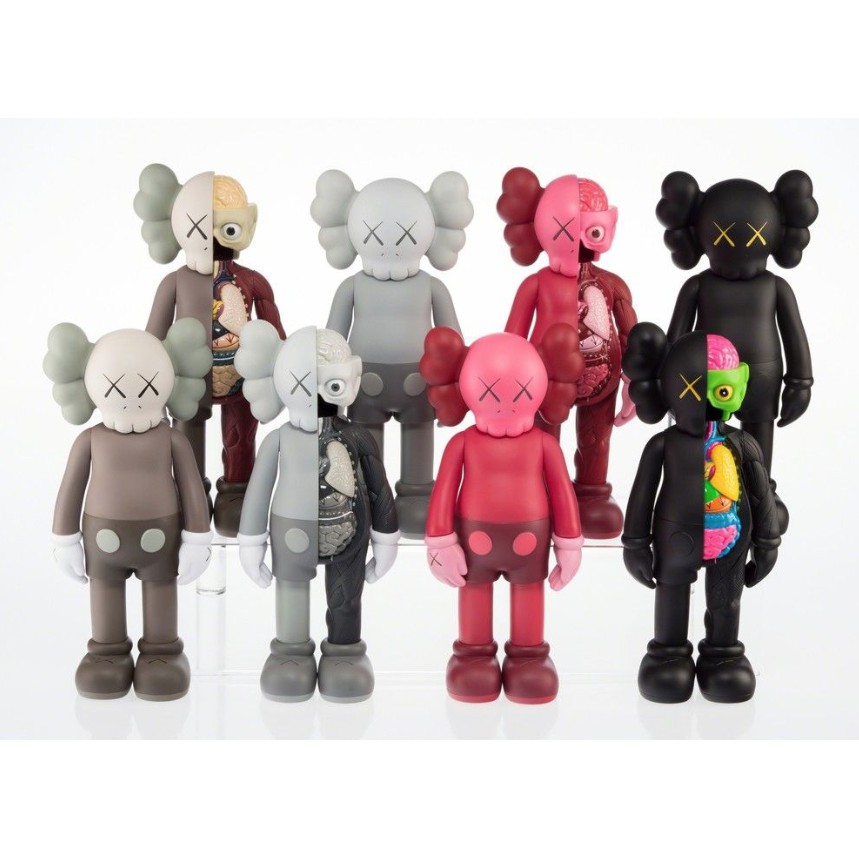 KAWS MEDICOM TOY COMPANION OPEN EDITION 8 隻一組販售