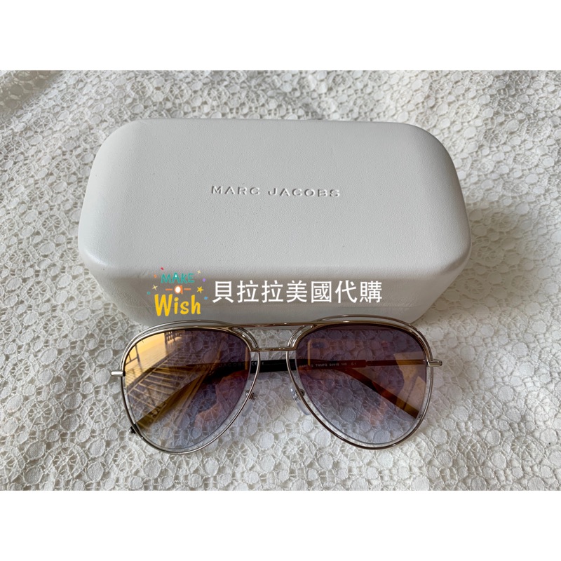 ╰°＊貝拉拉美國代購＊°╮現貨 Marc Jacobs MJ 簍空 飛行眼鏡 太陽眼鏡 漸變款