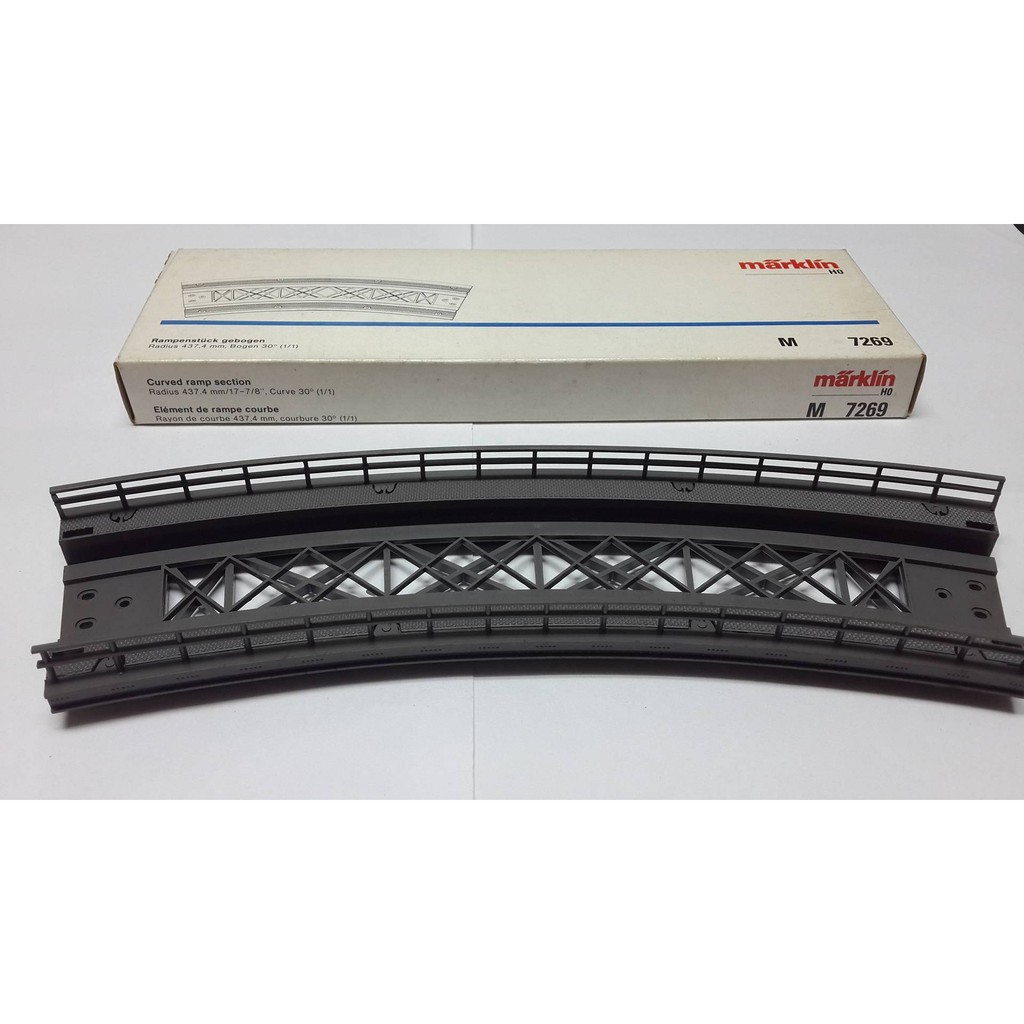 【業】Marklin 7269 - Curved Ramp Sections - HO Scale - Lot 2 | 蝦皮購物