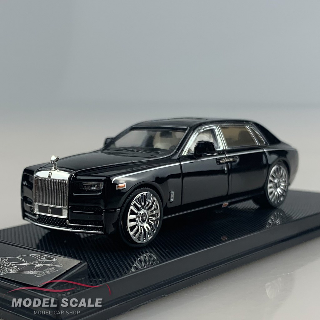 模例】SmallCarArt 1/64 Rolls-Royce PHANTOM 第八代黑色| 蝦皮購物