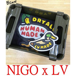 Louis Vuitton x human made nigo wallet lv 銀包, 名牌, 手袋及銀包- Carousell