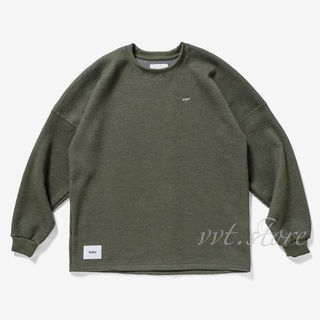 WTAPS 21AW WAFFLE / LS / PEAC 華夫格 長袖T恤