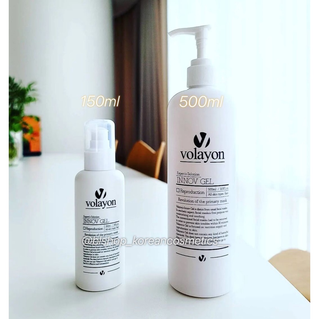 Volayon INNOV GEL-營養肌活修護黃金凝膠150ml/500ml『在台現貨!! 韓國官方授權正品』 | 蝦皮購物