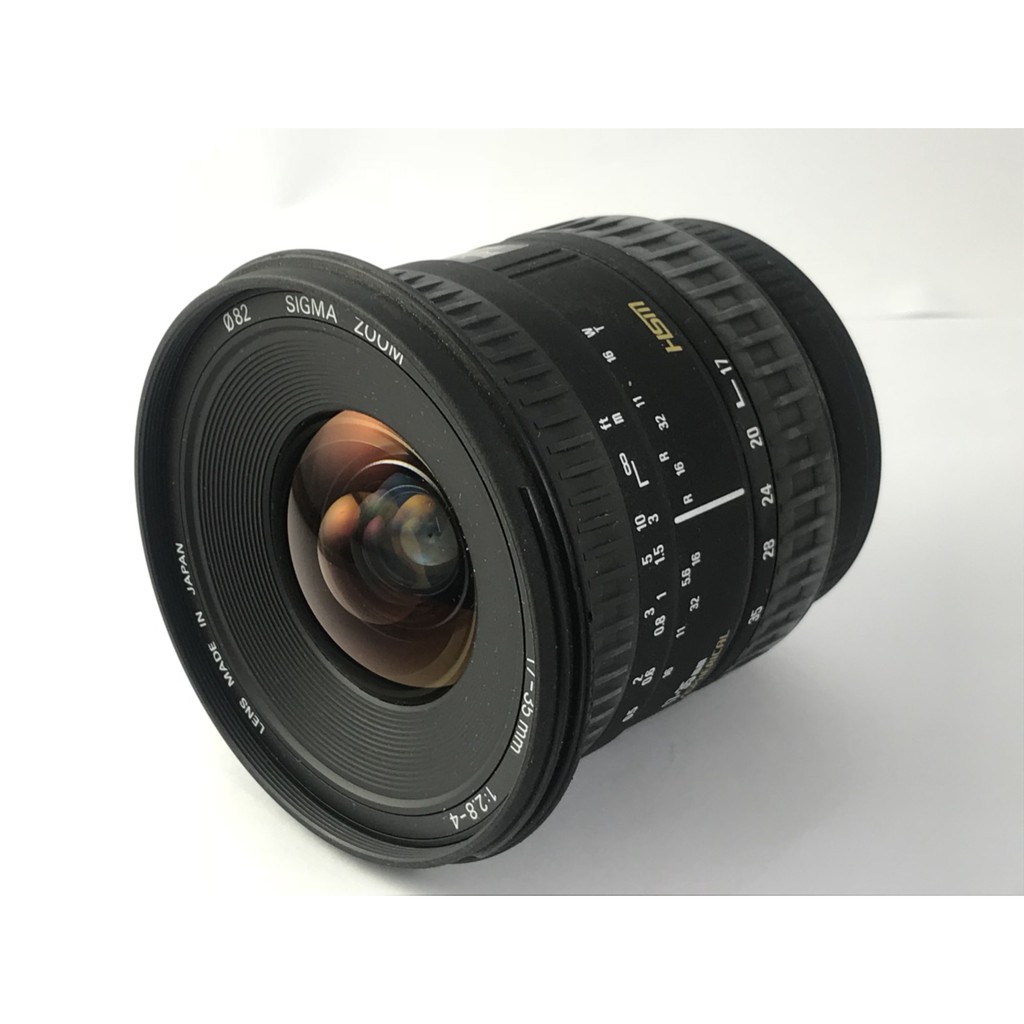 佳能Canon用適馬SIGMA 17-35mm f2.8-4 DG HSM 變焦廣角鏡頭星芒(一周內